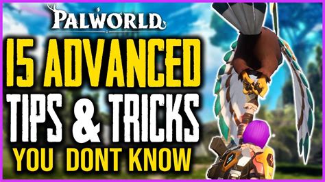 Palworld Advanced Tips And Tricks You Didn T Know Palpark Gg