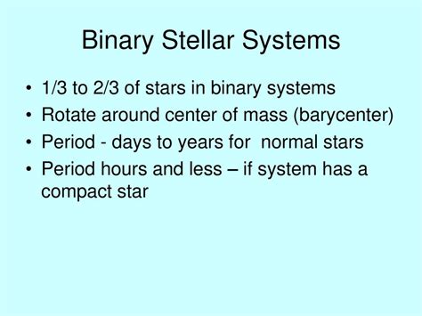 Binary Orbits Ppt Download