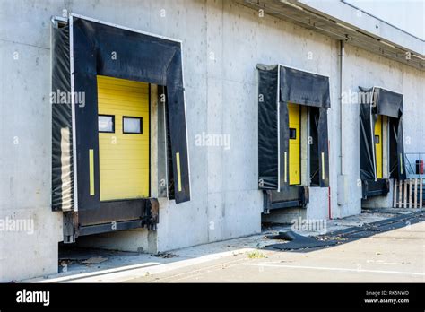Warehouse Exterior Loading Dock High Resolution Stock Photography And