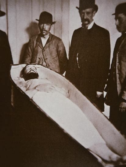 Jesse James In His Coffin After Being Shot Dead In 1882 Giclee Print