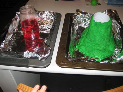 Crafty Little People Erupting Playdough Volcano