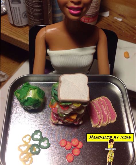 Pin By Tiffany Brown Gillison On Barbies Barbie Food Food Props Tiny Food