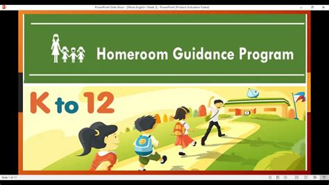 Homeroom Guidance Grades1 3 Third Quarter Youtube