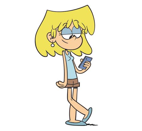 Lori Loud Schaut Auf Ihr Telefon Transparente Png Stickpng