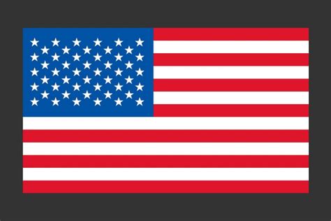 United States Of America Flag Vector Custom Designed Icons Creative
