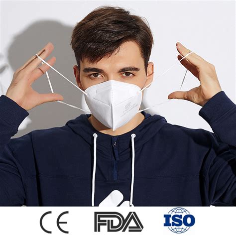 FFP FFP Ply Anti Dusty Mask Respirator KN N Civil Protective Face Mask With Earloop