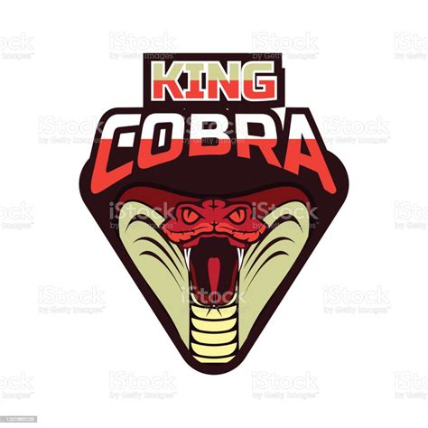 King Cobra Snake Insignia For Your Business Vector Illustration Stock
