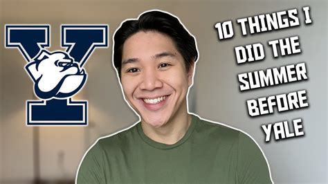 What To Do The Summer Before College 10 Things I Did After Graduating High School Youtube