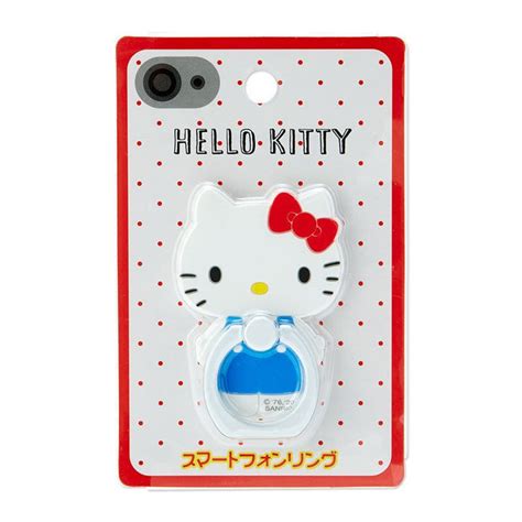 hello kitty character type smartphone ring