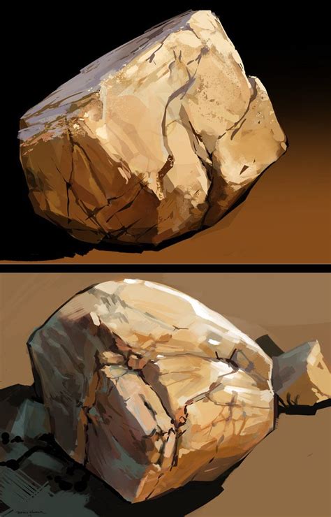Rock Studies 2 By Zombat On Deviantart Environment Concept Art