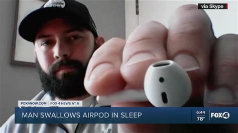 Man Swallows Airpod While Sleeping Youtube