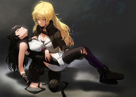 5120x2880px Free Download Hd Wallpaper Anime Anime Girls Rwby Blake Belladonna Yang