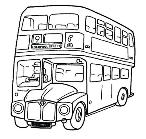 School Bus Coloring Page At Free Printable Colorings