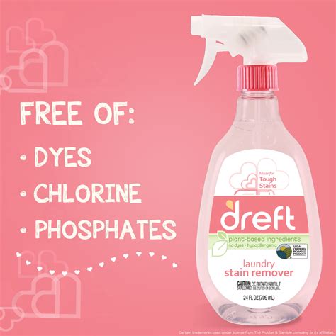 Buy Dreft Plant Based Spray And Wash Laundry Baby Stain Remover 24 Oz