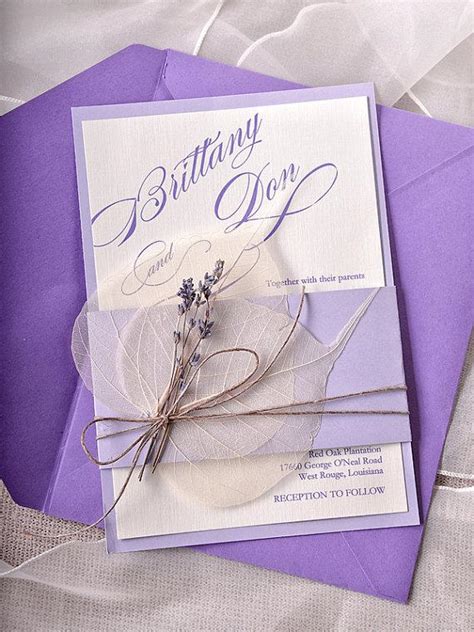 Custom Listing 100 Lavender Wedding Invitations Cards 2218332 Weddbook
