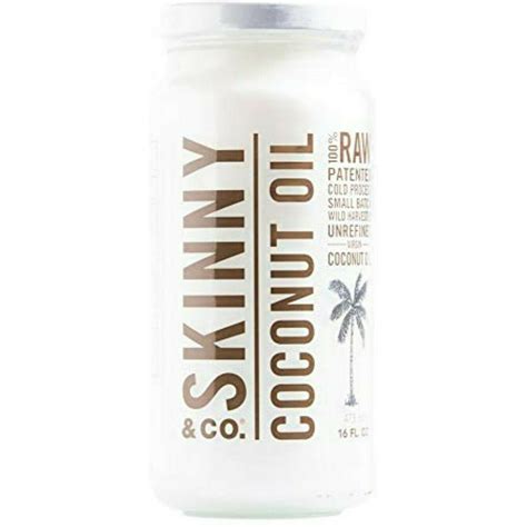 Skinny And Co Skinny Coconut Oil 16 Oz