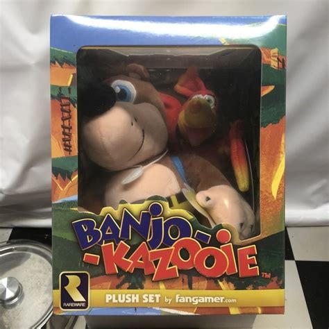 Rare Toys Rareware Banjo Kazooie Collectible Plush Set Fangamer No