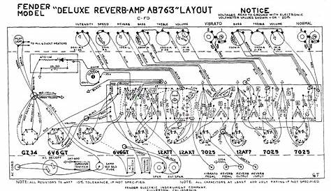 fender reverb vibrato footswitch schematic