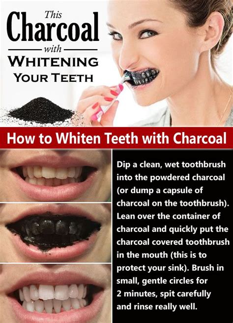 How To Naturally Whiten Your Teeth With Charcoal