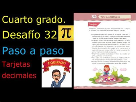 Respuestas de matematicas página 32 cuarto grado de primaria. Desafio 32 Pagina 58 Matematicas Cuarto Grado / Desafios Matematicos 4 - Libro del profesor ...