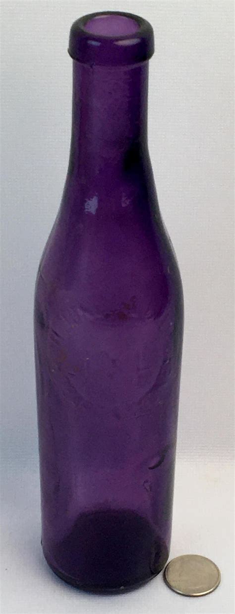 Sold Price Antique C 1890 Purple Amethyst Blown Glass H Jones And Co Ltd I X L Hobart
