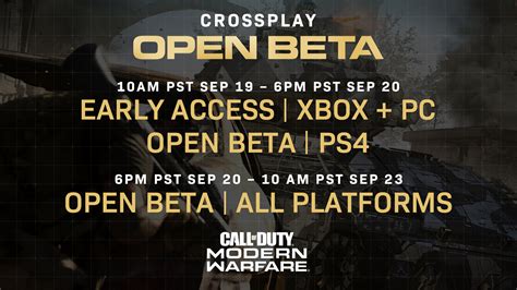 Welcome To The Call Of Duty Modern Warfare Crossplay Open Beta Day Two