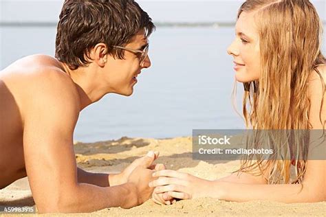Summer Affection Stock Photo Download Image Now Men Profile View