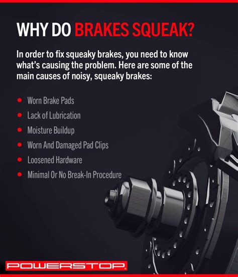 What Causes Brake Squeal And How To Solve It Powerstop Brakes