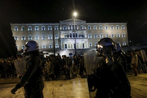 A March On The Anniversary Of Students Killing By Police In Athens