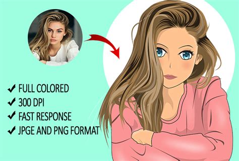 Turn Your Photo Into An Anime Or Manga Style Portrait For
