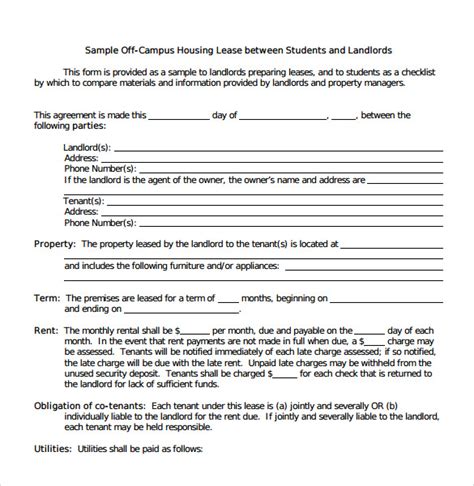 Both are recognized by the courts and can be legally binding. FREE 6+ Sample House Lease Agreement Templates in PDF | MS Word | Google Docs | Pages