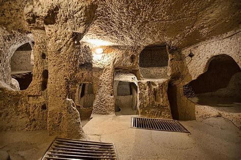 The Magical Underground Cities In Cappadocia Turkey Worldatlas
