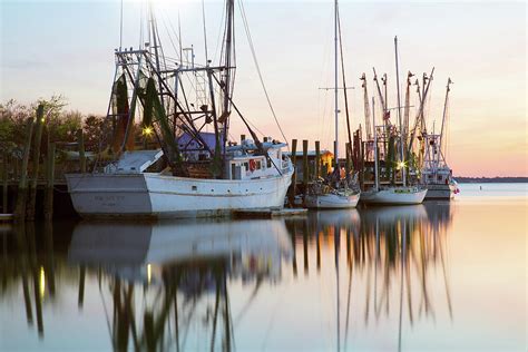 At Rest Shem Creek Photograph By Donnie Whitaker Pixels