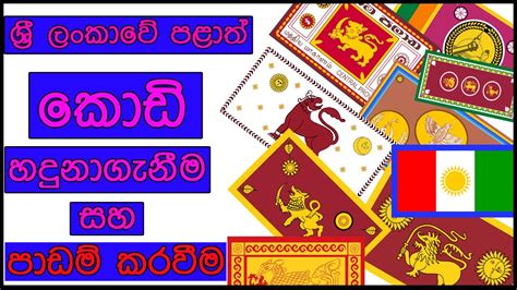 ශ්‍රී ලංකාවේ පළාත් කොඩි හදුනාගැනීම 🌼 Sri Lankan Provincial Flags