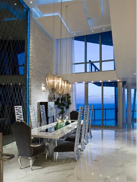 Lavish 2 Story Penthouse In Sunny Isles Beach Fl Homes Of The Rich