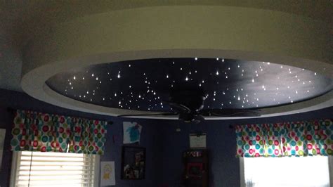 I have the 600 fiber optic strand version (wiedamark 600 strand led star ceiling kit) (pictured) which comes with 2 x 300 optic. Fiber Optic Ceiling - YouTube