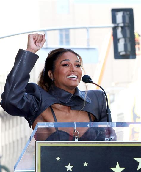 ciara attends missy elliott s star ceremony on the hollywood walk of fame on november 8 2021 in