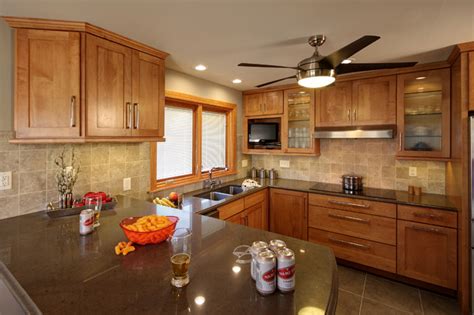 When we bought this house it looked like this… Ranch Home Kitchen Remodel - Contemporary - Kitchen - St ...