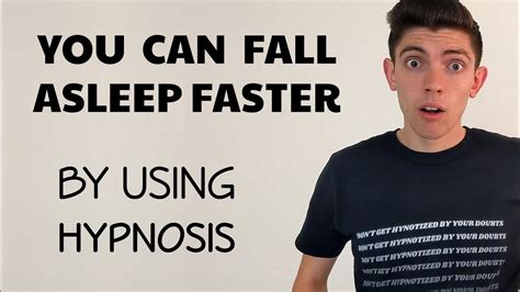 How To Hypnotize Yourself To Fall Asleep Faster Hypnosis Techniques For Better Sleep Youtube