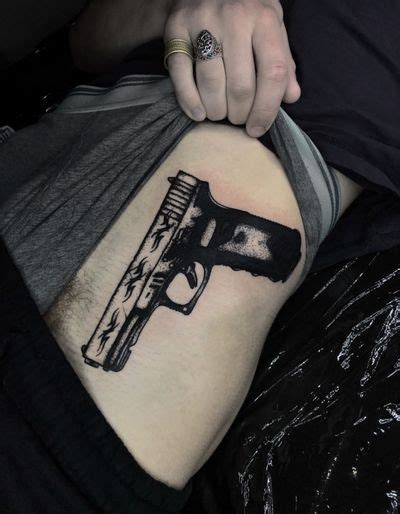 Gun Tattoos Designs For Women