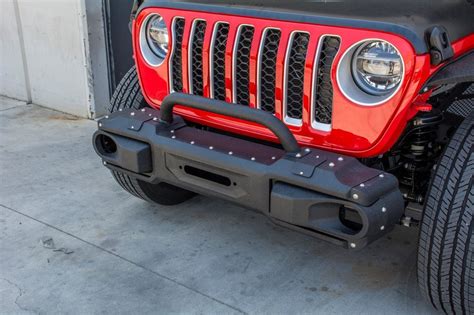 Jeep Wrangler Jl And Gladiator Jt Modular Front Bumper With Bull Bar