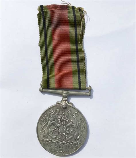 Ww2 British Defence Medal 1939 1945 Ww2 Depot