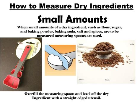 Ppt Measuring Ingredients Powerpoint Presentation Free Download Id