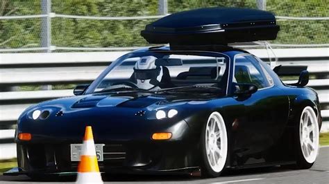 Mazda RX 7 Spirit R Showing It S Rotary Power Around Nordschleife