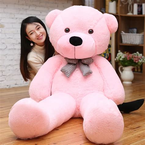 Hot Sale Cotton Light Brown Giant 180cm Cute Plush Teddy Bear Huge Soft Toy In Stuffed And Plush
