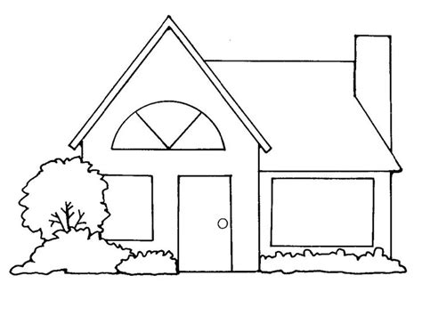 Image Result For Clipart Black And White House House Clipart Home