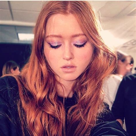 Gggg Lilac Eye Aliceandolivia Elliot Nyfw Stuart Red Hair Instagram Posts Hunter Bts