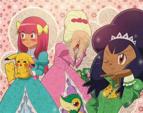 17 Best Images About Ash Iris And Cilan On Pinterest Pikachu