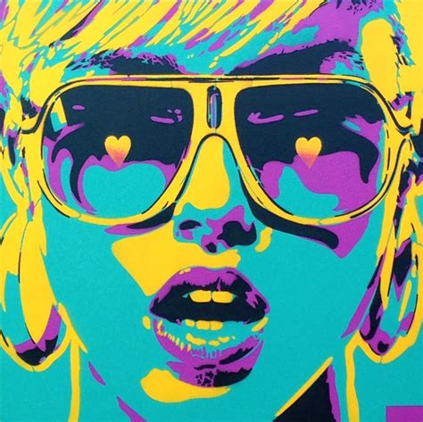 1 Digital Download Pop Art Woman Painting Canvas Stencil Art