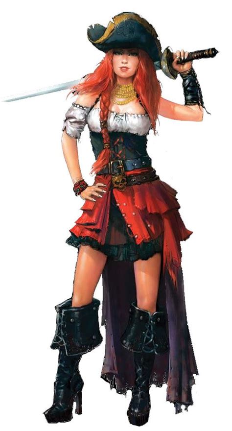 Pirate Woman Pirate Art Anime Pirate